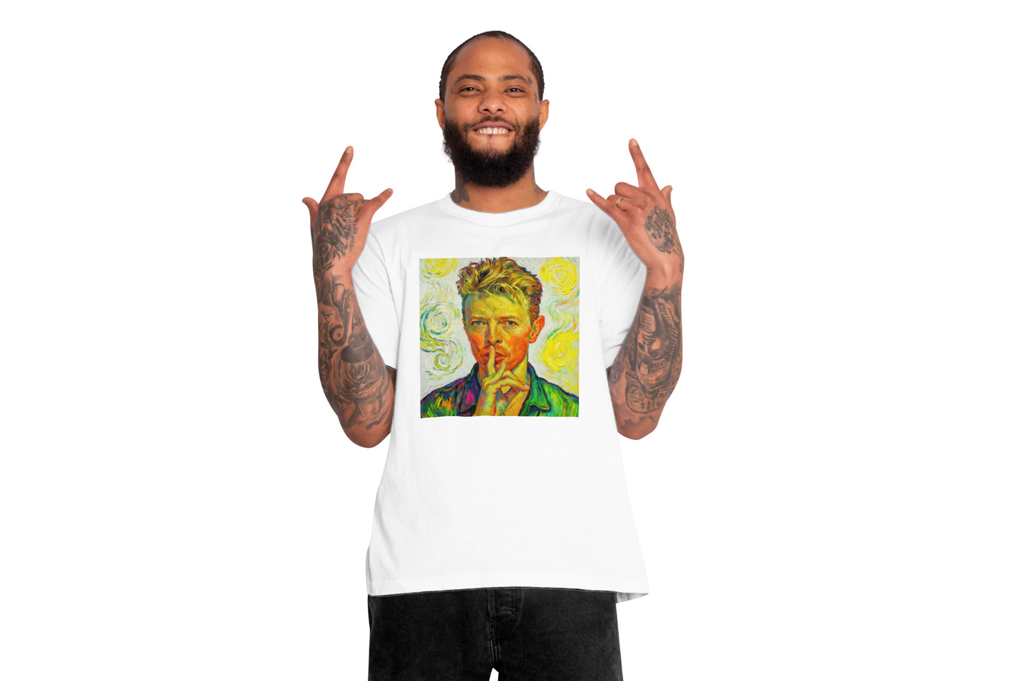 BOWIE VAN GOGH - Edición Limitada Arte Pop