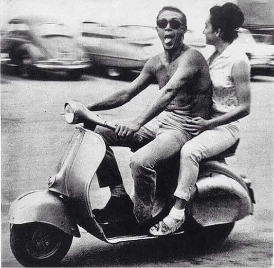 STEVE MCQUEEN VESPA CLASSIC