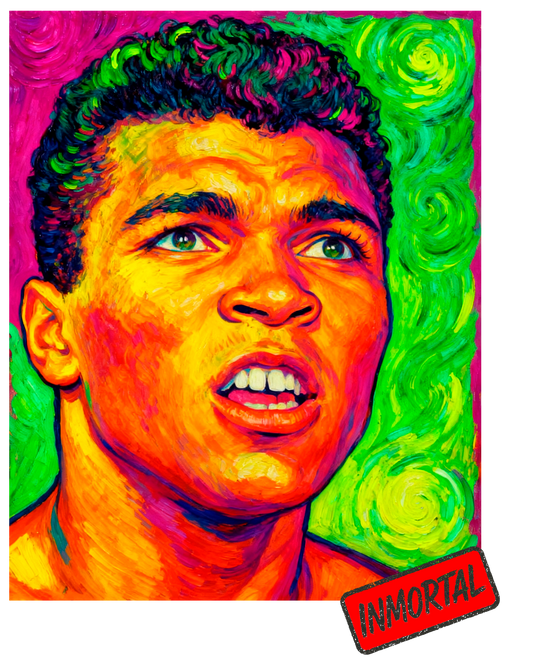 ALI INMORTAL VAN GOGH - Edición Limitada Arte Pop