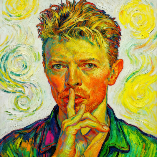 BOWIE VAN GOGH - Edición Limitada Arte Pop