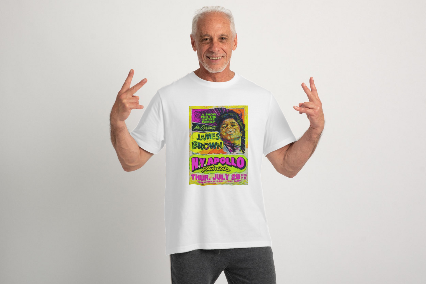 JAMES BROWN VAN GOGH - Edición Limitada Arte Pop