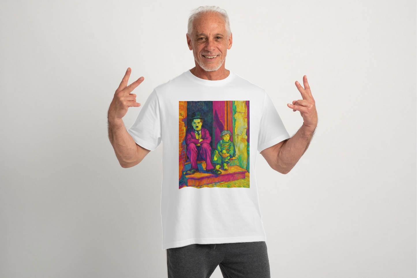 CHAPLIN THE KID VAN GOGH - Edición Limitada Arte Pop (Copia)