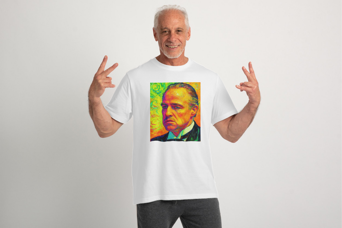 PADRINO FLUOR VAN GOGH - Edición Limitada Arte Pop