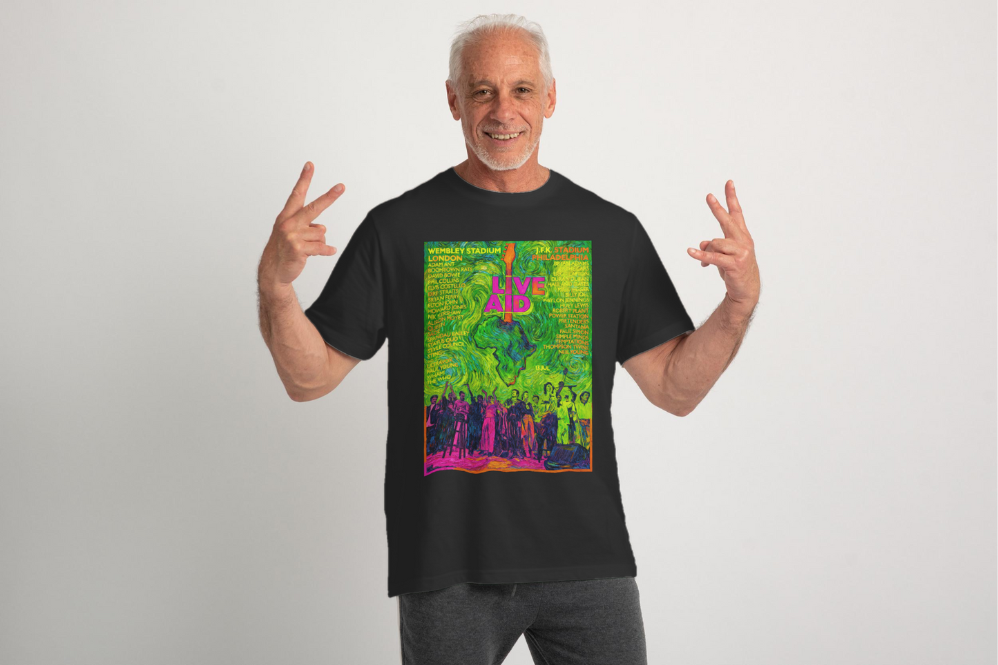 LIVE AIDFLUOR VAN GOGH - Edición Limitada Arte Pop