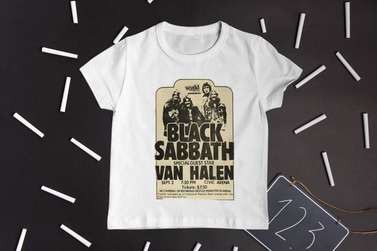 Black Sabbath and Van Halen concert