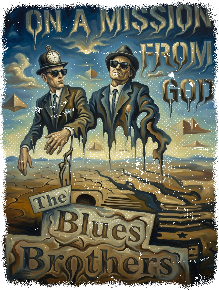 BLUES BROTHERS BY DALÍ