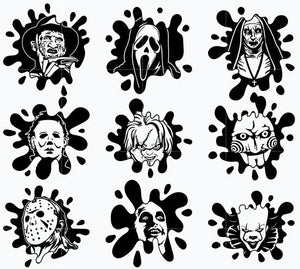 HALLOWEEN COLLECTION 4 UV DTF STICKERS