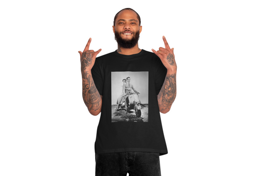 GREGORY PECK AUDREY HEPBURN ROMA VESPA CLASSIC