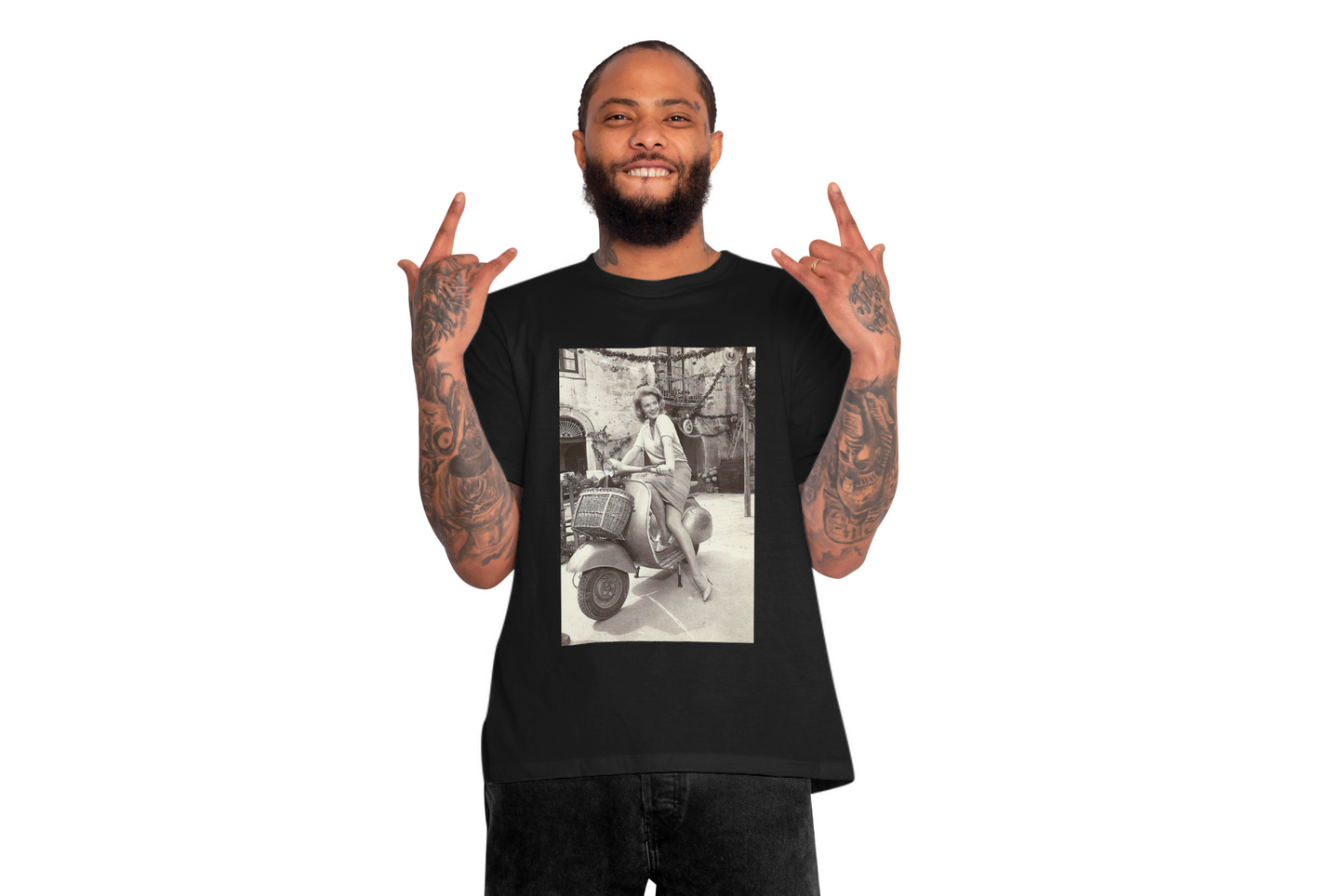 ANGIE DICKINSON VESPA CLASSIC