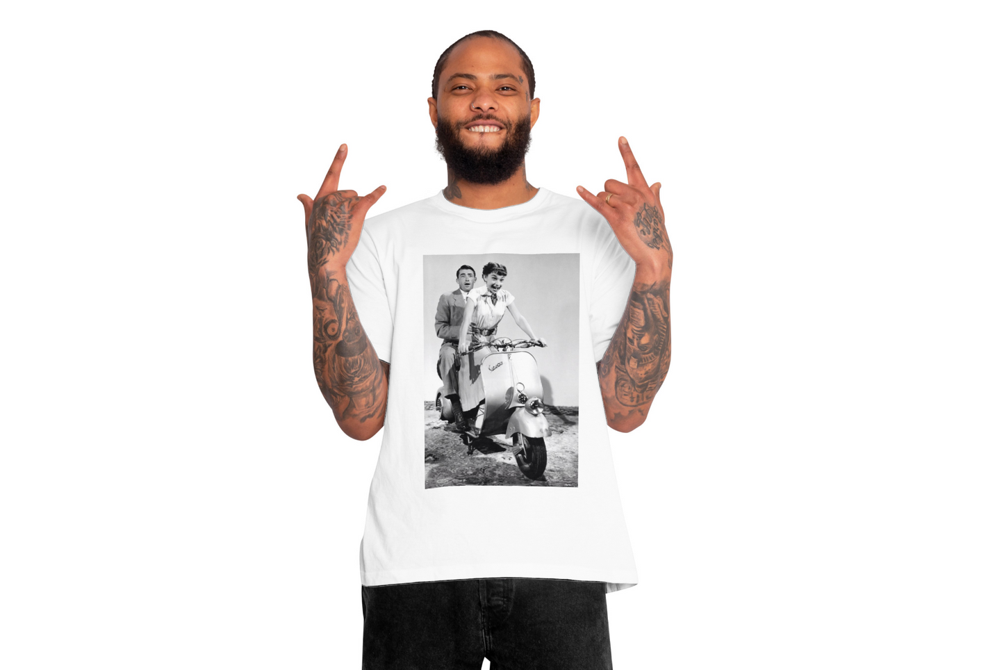 AUDREY HEPBURN ROMA VESPA CLASSIC