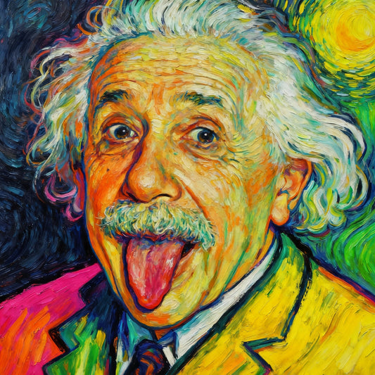 EINSTEIN VAN GOGH - Edición Limitada Arte Pop