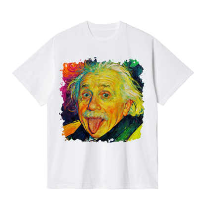 EINSTEIN FLUOR VAN GOGH VINTAGE - Edición Limitada Arte Pop
