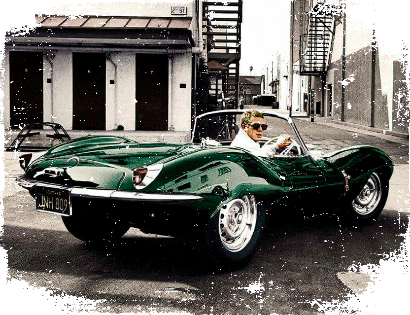 STEVE MC QUEEN JAGUAR