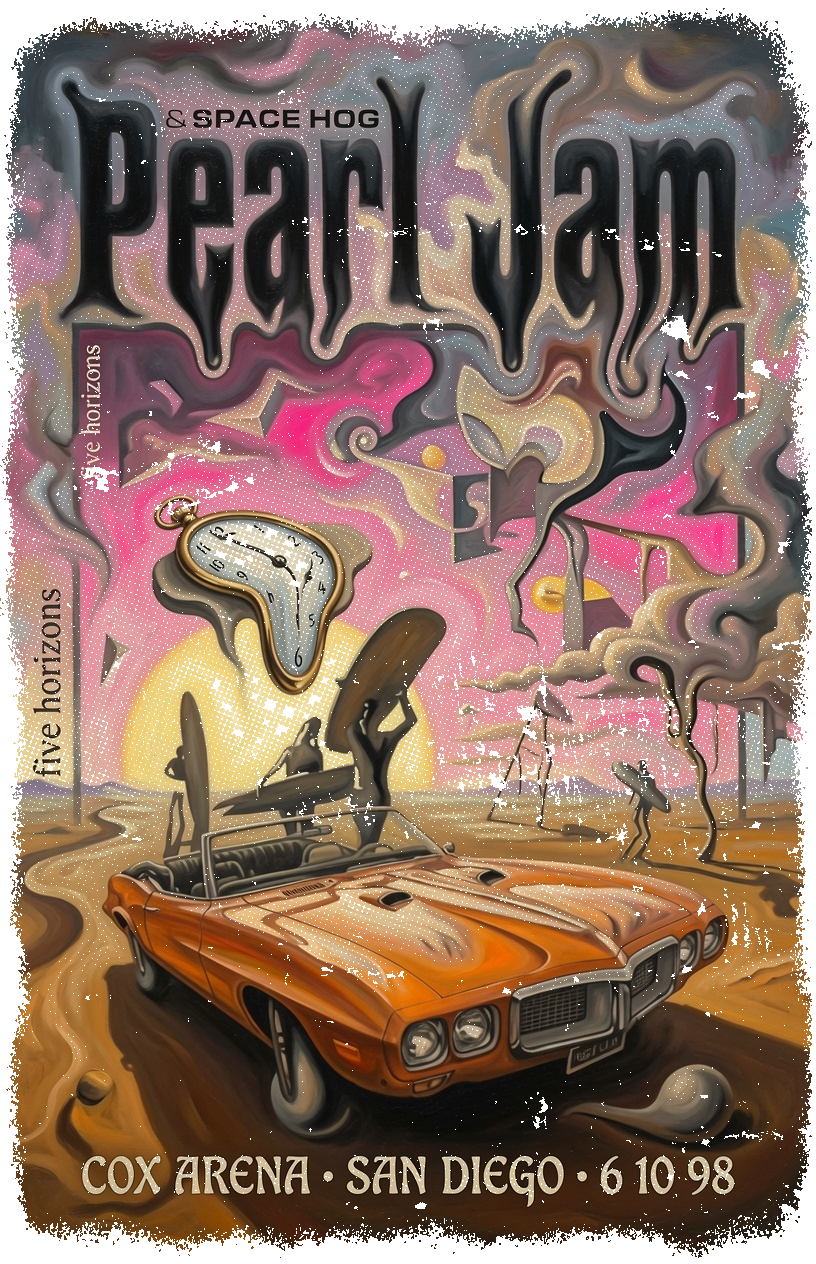 PEARL JAM BY DALÍ