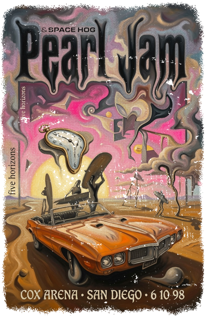 PEARL JAM BY DALÍ