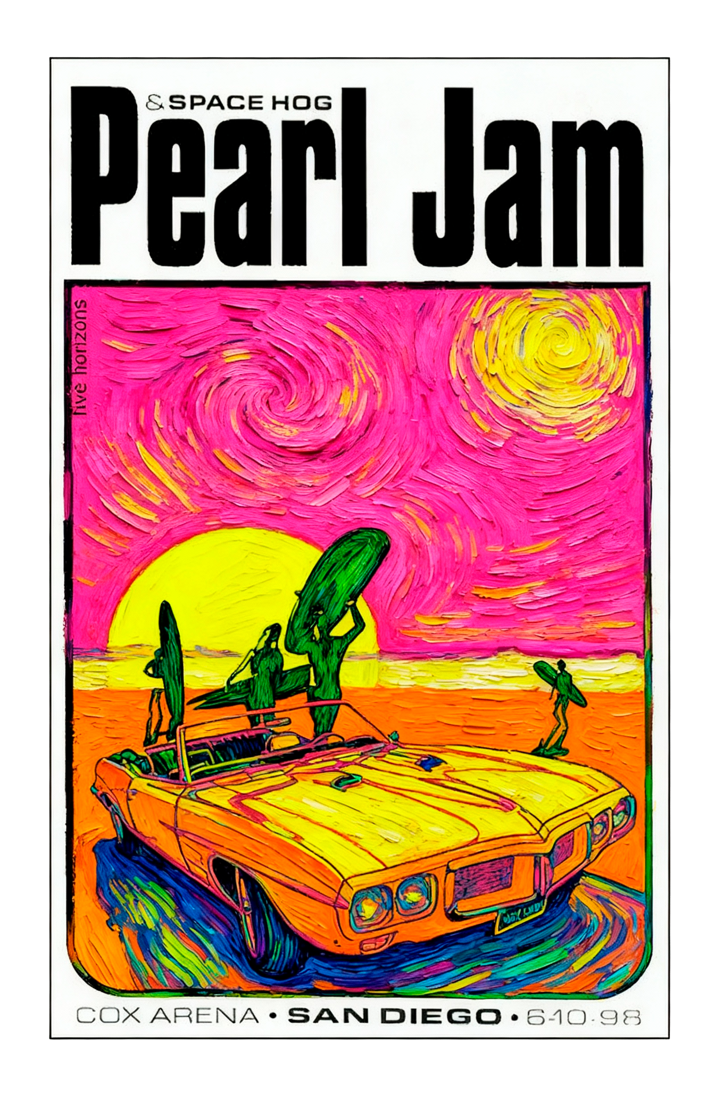 PEARL JAM VAN GOGH - Edición Limitada Arte Pop (Copia)