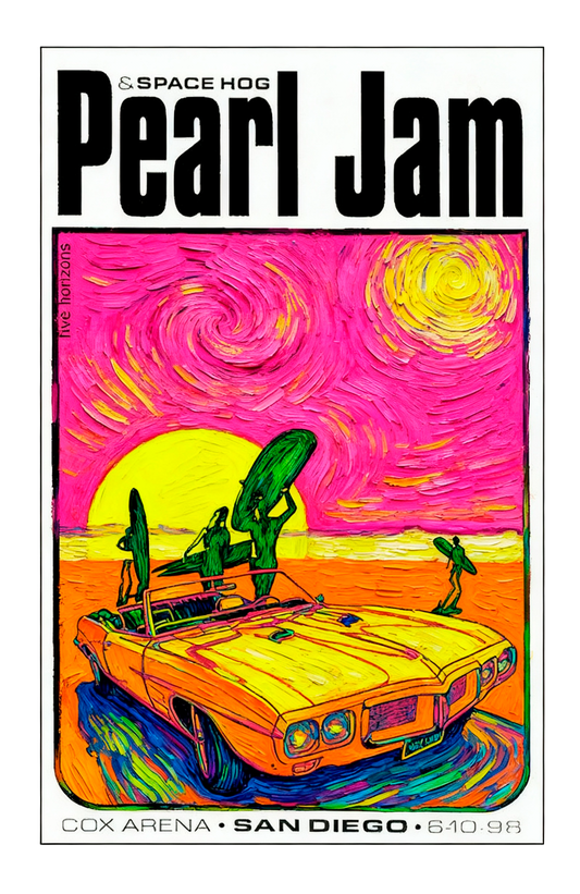 PEARL JAM VAN GOGH - Edición Limitada Arte Pop (Copia)