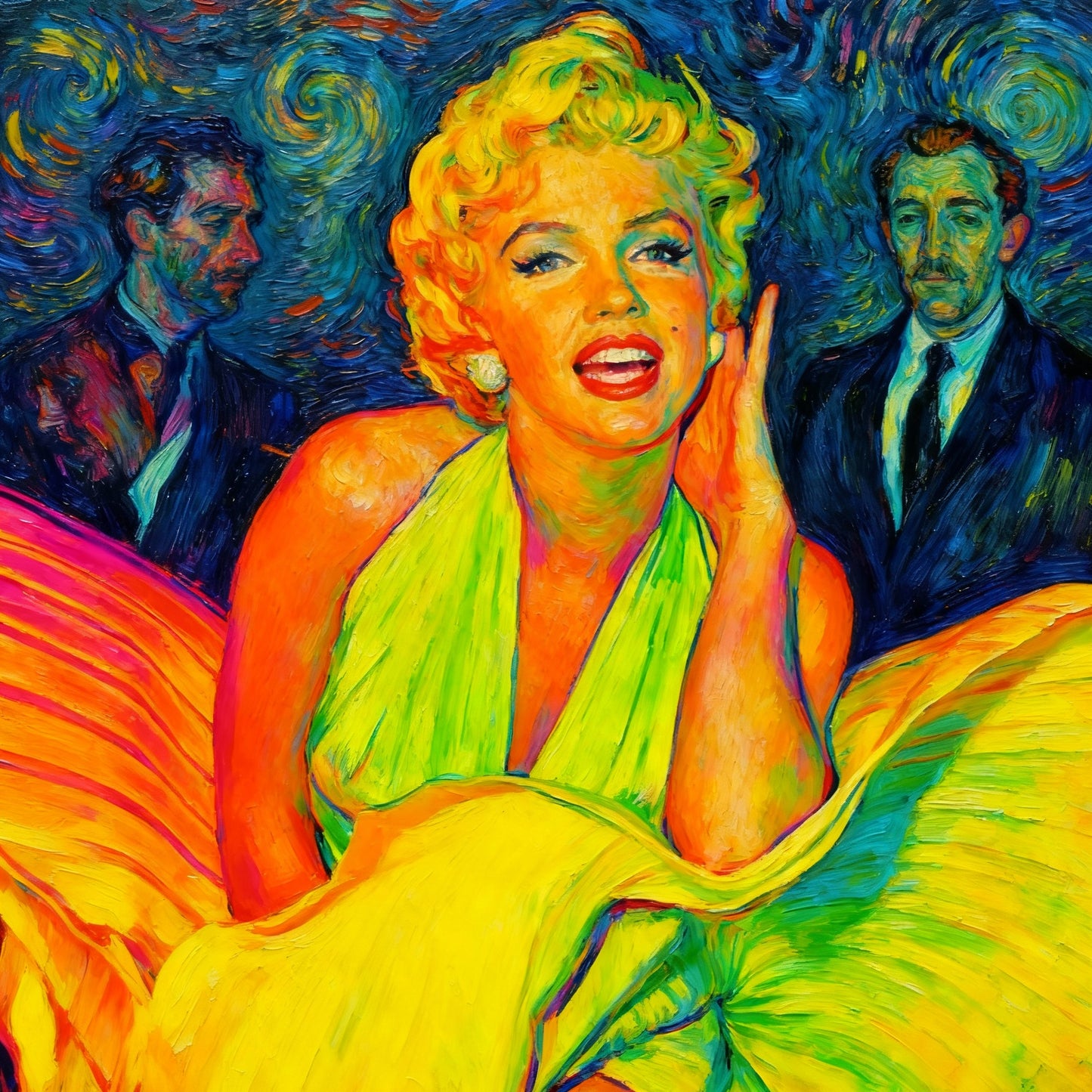 MARILYN VAN GOGH - Edición Limitada Arte Pop