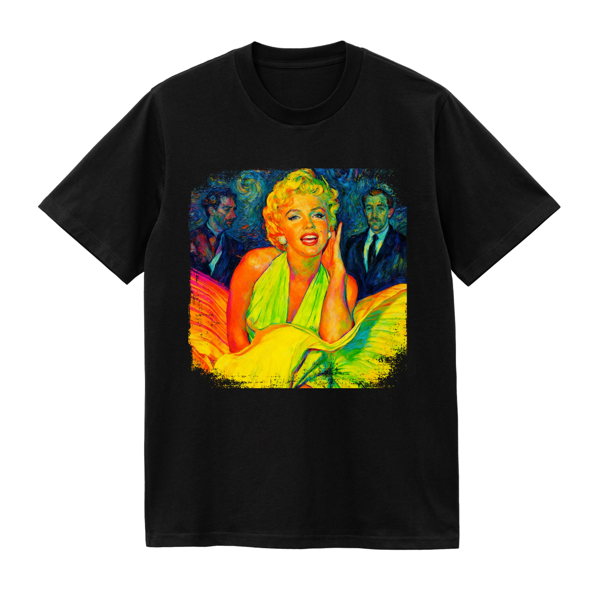 MARILYN FLUOR VAN GOGH VINTAGE - Edición Limitada Arte Pop