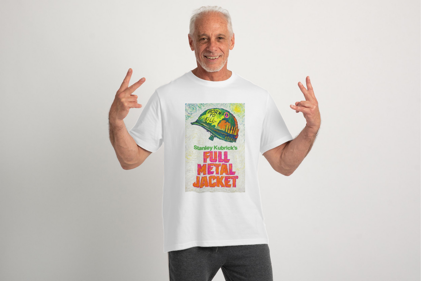 CHAQUETA METÁLICA FLUOR VAN GOGH - Edición Limitada Arte Pop