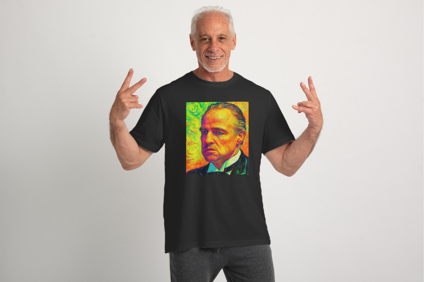 PADRINO FLUOR VAN GOGH - Edición Limitada Arte Pop