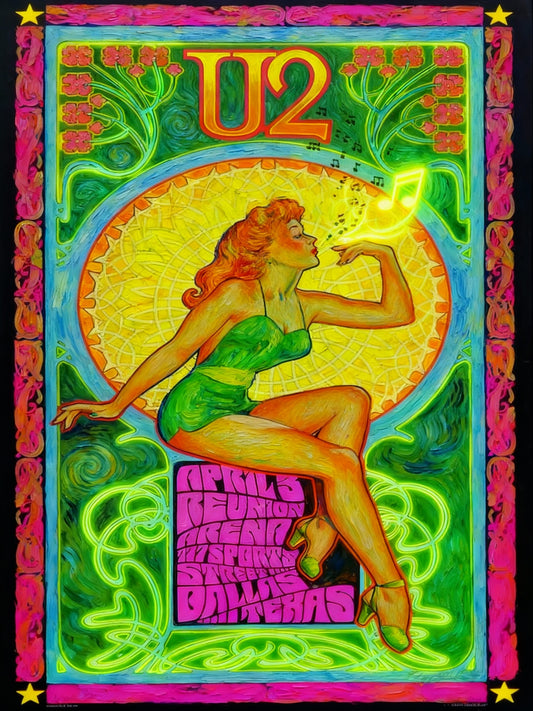 U2 VAN GOGH - Edición Limitada Arte Pop (Copia)