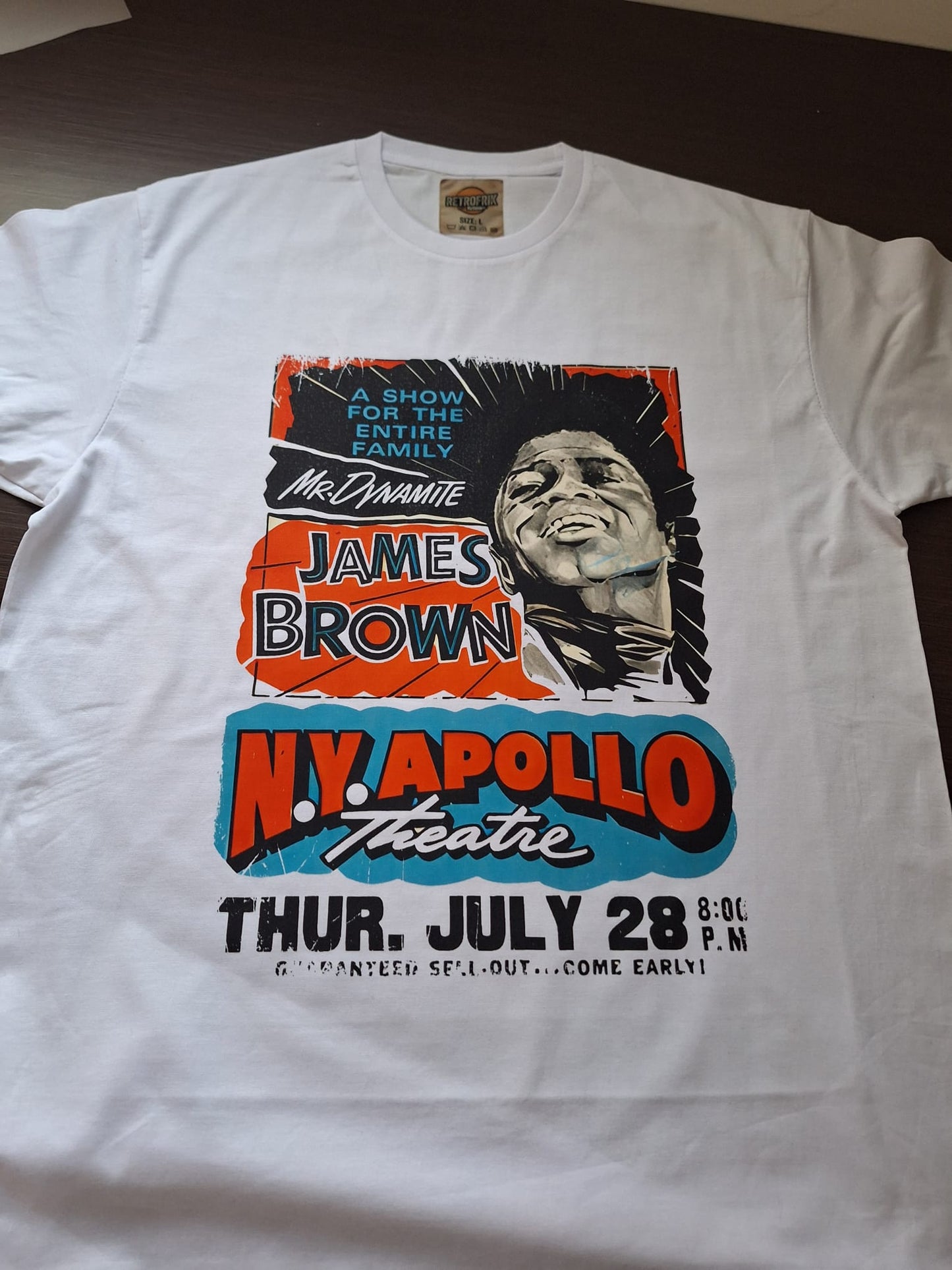 James Brown concert
