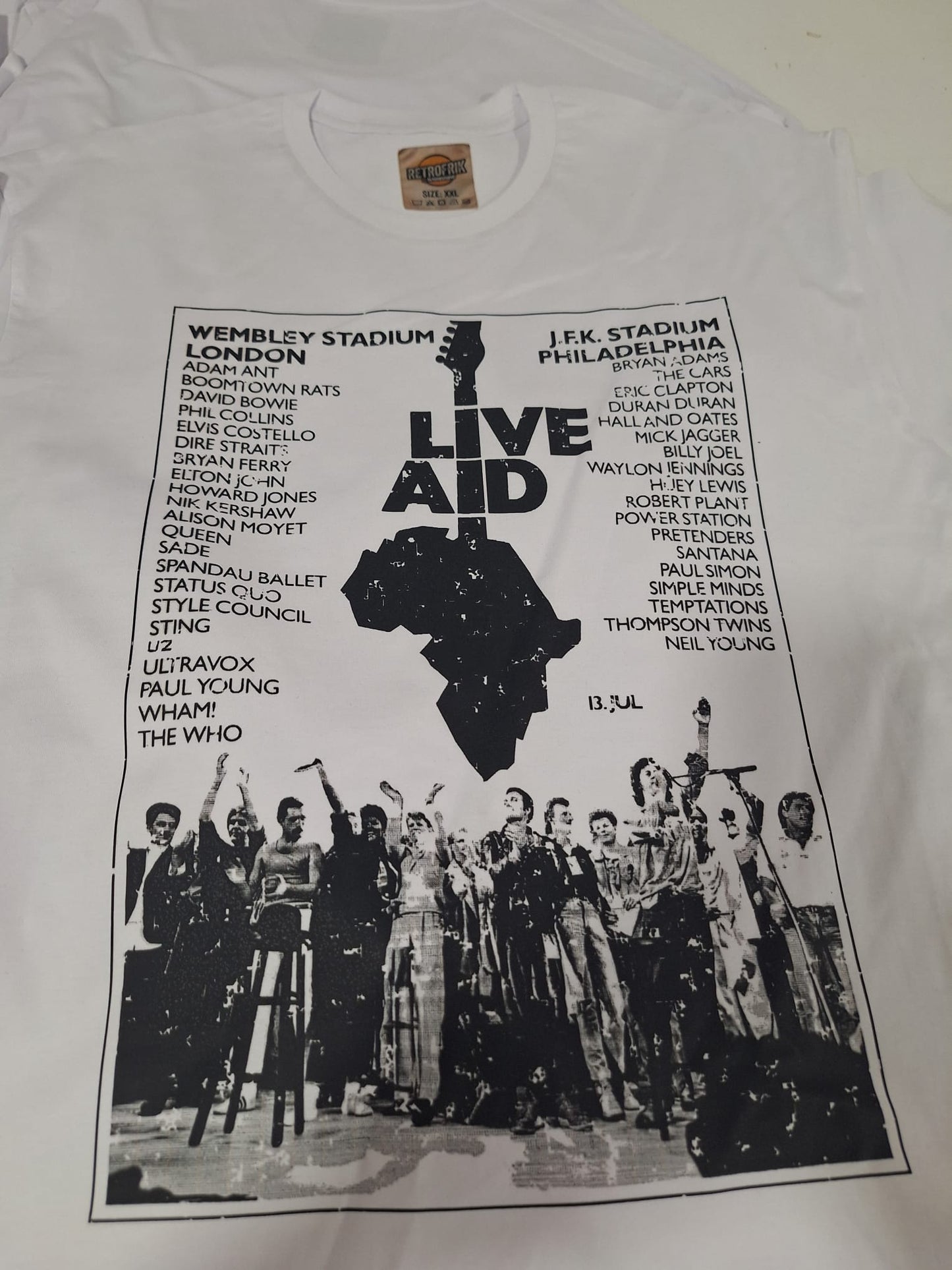 LIVE AID CONCERT VINTAGE