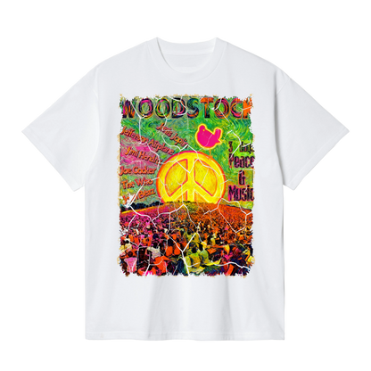 WOODSTOCK FLUOR VAN GOGH VINTAGE - Edición Limitada Arte Pop