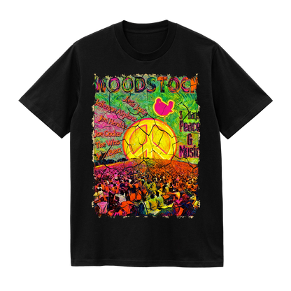 WOODSTOCK FLUOR VAN GOGH VINTAGE - Edición Limitada Arte Pop