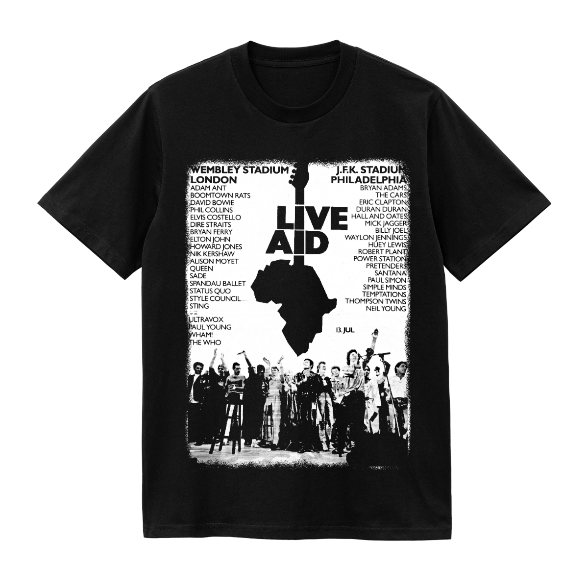LIVE AID CONCERT VINTAGE