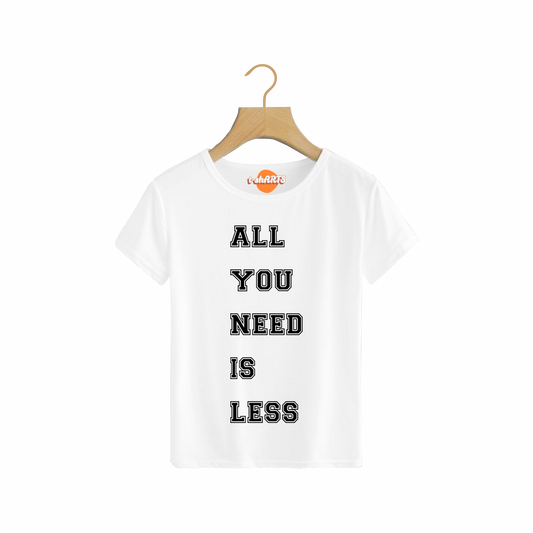 All you need is less